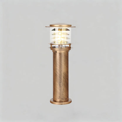 Borne d'éclairage extérieur résistante aux intempéries, poteau en aluminium de 15 cm pour allées, jardins et patios, lampe sur pied étanche IP65, culot E26