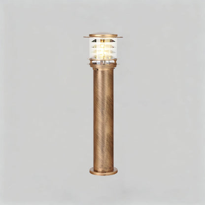Borne d'éclairage extérieur résistante aux intempéries, poteau en aluminium de 15 cm pour allées, jardins et patios, lampe sur pied étanche IP65, culot E26