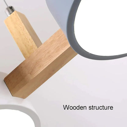 Plafonnier à trois abat-jours pour îlot de cuisine et salle à manger – Luminaire de 30 pouces en matériaux mixtes avec cordons réglables et design discret pour