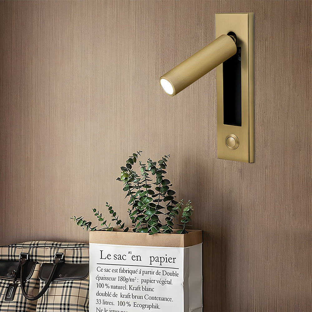 Recessed LED Wall Sconce Metal 7 in Round Flush Mount for Bedroom Hallway Reading Ambient Lighting Indoor Modern Home