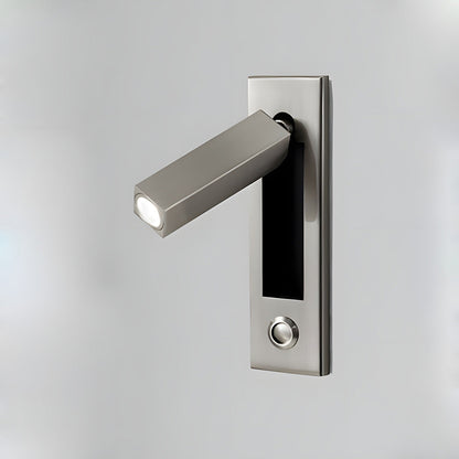 Recessed LED Wall Sconce Metal 7 in Round Flush Mount for Bedroom Hallway Reading Ambient Lighting Indoor Modern Home