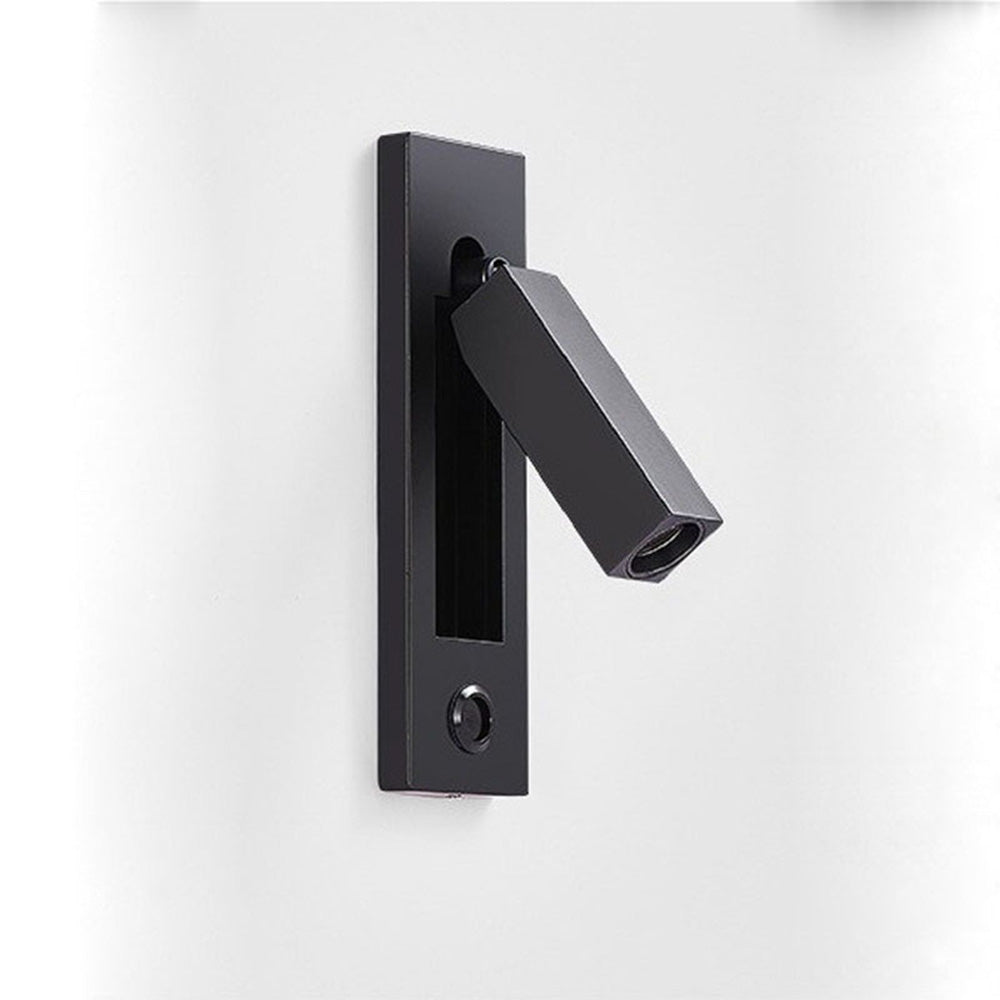 Recessed LED Wall Sconce Metal 7 in Round Flush Mount for Bedroom Hallway Reading Ambient Lighting Indoor Modern Home