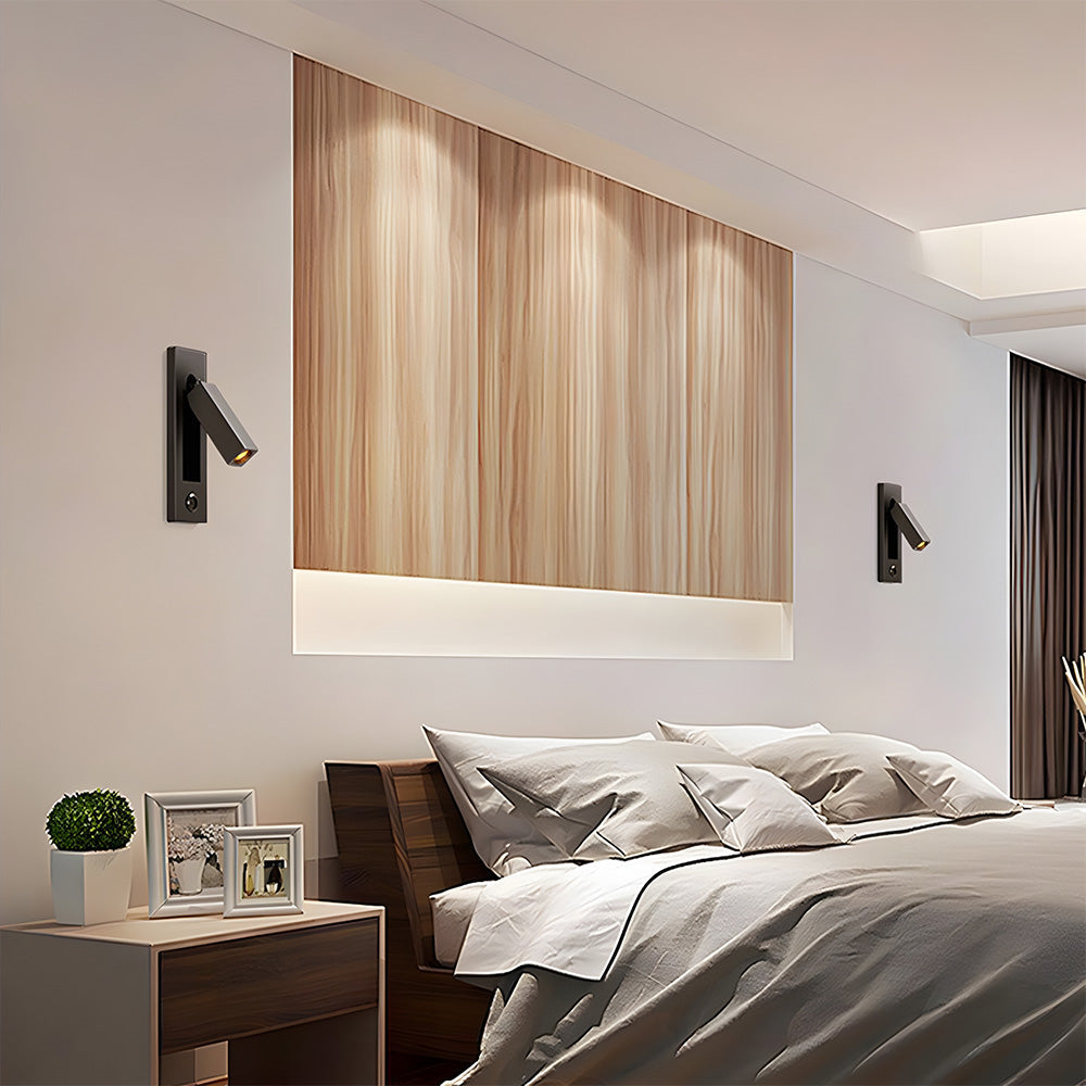Recessed LED Wall Sconce Metal 7 in Round Flush Mount for Bedroom Hallway Reading Ambient Lighting Indoor Modern Home