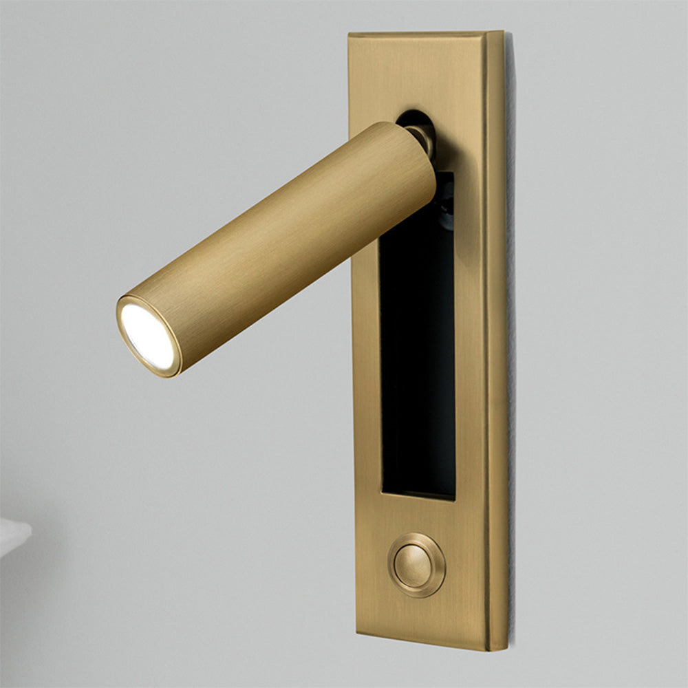 Recessed LED Wall Sconce Metal 7 in Round Flush Mount for Bedroom Hallway Reading Ambient Lighting Indoor Modern Home