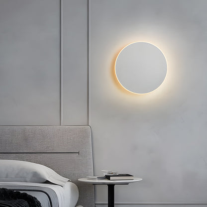 Modern Metal Sconce with Acrylic Shade in Black or White for Hallway Bedroom Living Room Indoor Ambient Lighting LED Fixture Contemporary Ho