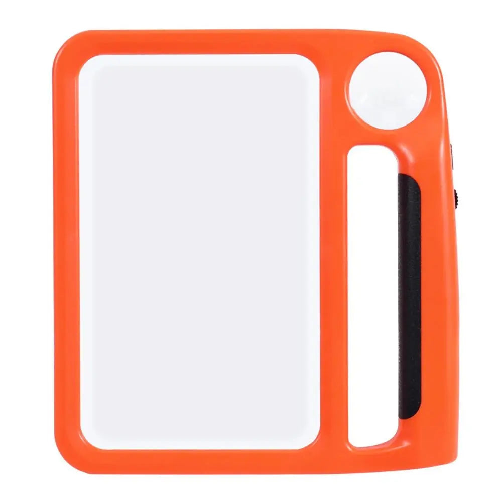 Illuminated Handheld Magnifier with 48 LED Lights – 5X & 10X Dual Lens for Small Print, Documents & Hobbies