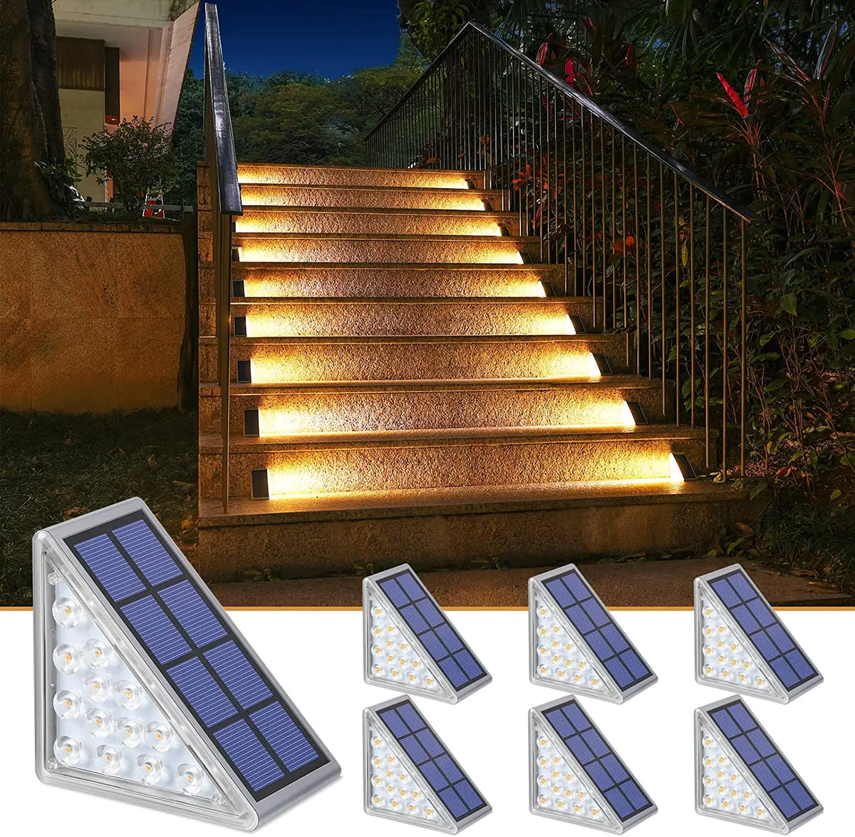 Outdoor Solar Step Lights