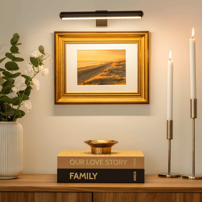 Dimmable LED Wall Light | Rechargeable Metal Design | Decorative Lighting