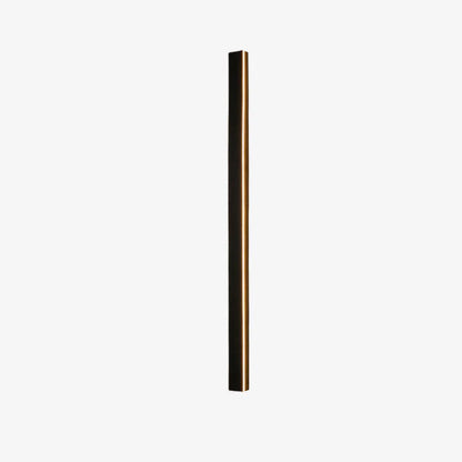 Applique murale LED verticale pour extérieur, 12-59 pouces, aluminium, étanche IP65, noire, pour porche, entrée, allée, jardin, mur, chemin, maison moderne