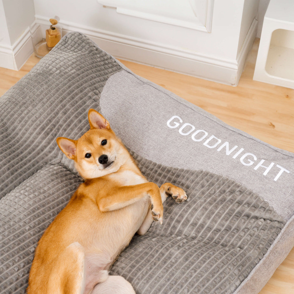 Orthopedic Dog Bed with Spine Support & Non-Slip Base for Large Breeds, Senior Dogs, Joint Relief