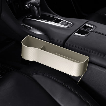 Leather Car Seat Organizer with Cup Holder | Multifunctional Design for Extra Storage and Convenience