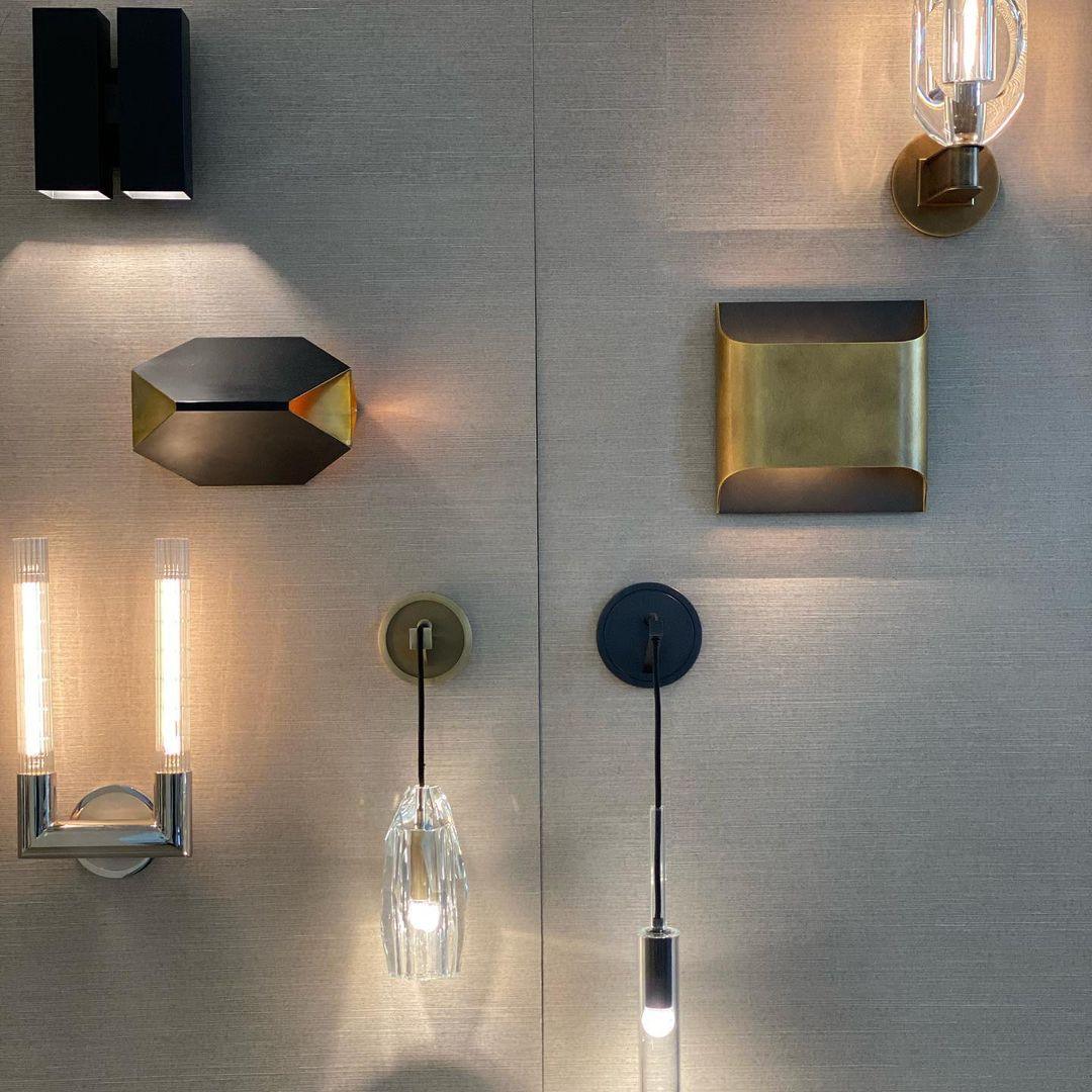 Brass Indoor LED Wall Light Fixture for Bedroom Living Room Hallway 10 Inch Square Contemporary Accent Lamp E14 G9 Socket Modern Home Lighti