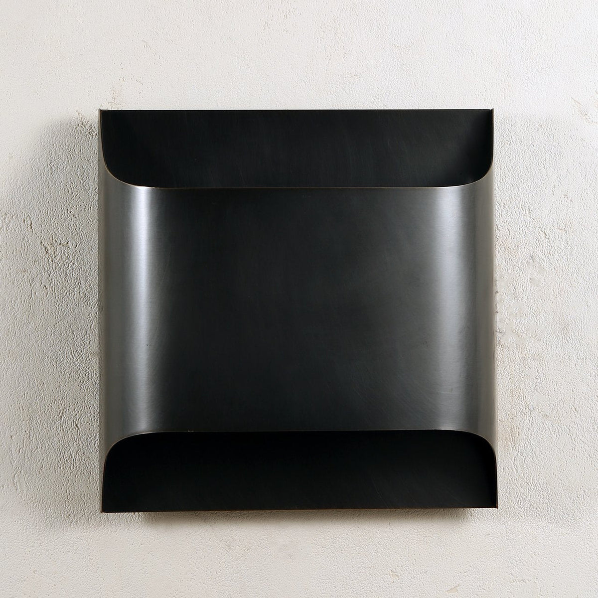 Brass Indoor LED Wall Light Fixture for Bedroom Living Room Hallway 10 Inch Square Contemporary Accent Lamp E14 G9 Socket Modern Home Lighti