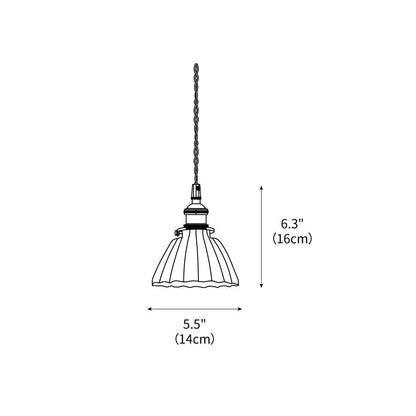 Suspension goutte en verre avec finition laiton – Luminaire suspendu pour comptoirs et tables – Suspension réglable – Douille E26 – Luminaire dôme transparent