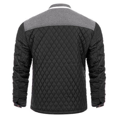 Insulated Tactical Jacket for Men – Waterproof & Scratch-Resistant Polyester Outerwear – Lightweight Military-Style Coat for Everyday Wear