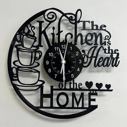 Liora Large Wall Clock - Minimalist Silent Quartz, Easy-to-Read Numerals