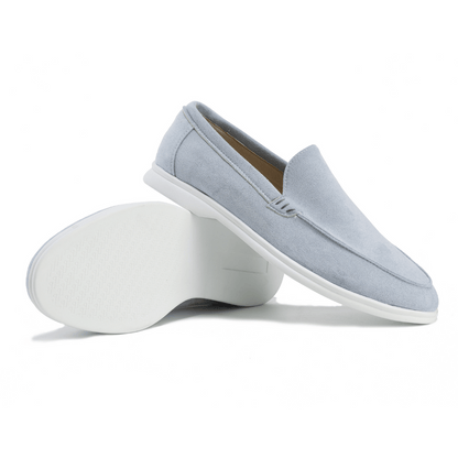 Men's Leather Slip-On Dress Loafers – Business Casual Comfort Shoes for Work, Office & Everyday Wear | Classic Flat Oxford Style