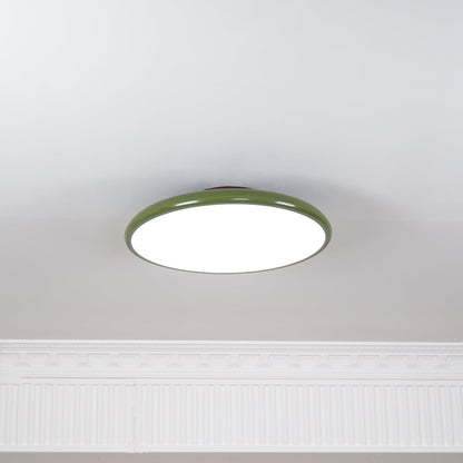Swivel LED Flush Mount Ceiling Light 12 Inch Round Indoor Lamp Adjustable Directional Lighting for Bedroom Living Room Kitchen Dining Room T