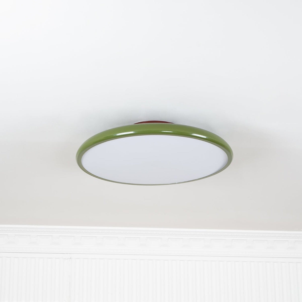 Adjustable Flush Mount LED Ceiling Light with Remote Dimmer for Bedroom Living Room Dining Room | Modern Round Acrylic Fixture Hardwired