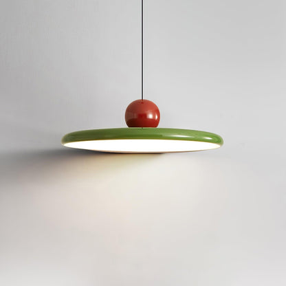Round Flush Mount LED Ceiling Light Fixture with Adjustable Color Temperature for Kitchen Island Dining Room Bedroom Living Room Modern Indo