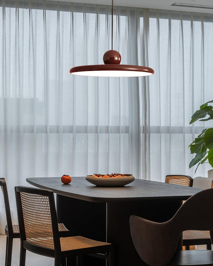 Round Flush Mount LED Ceiling Light Fixture with Adjustable Color Temperature for Kitchen Island Dining Room Bedroom Living Room Modern Indo