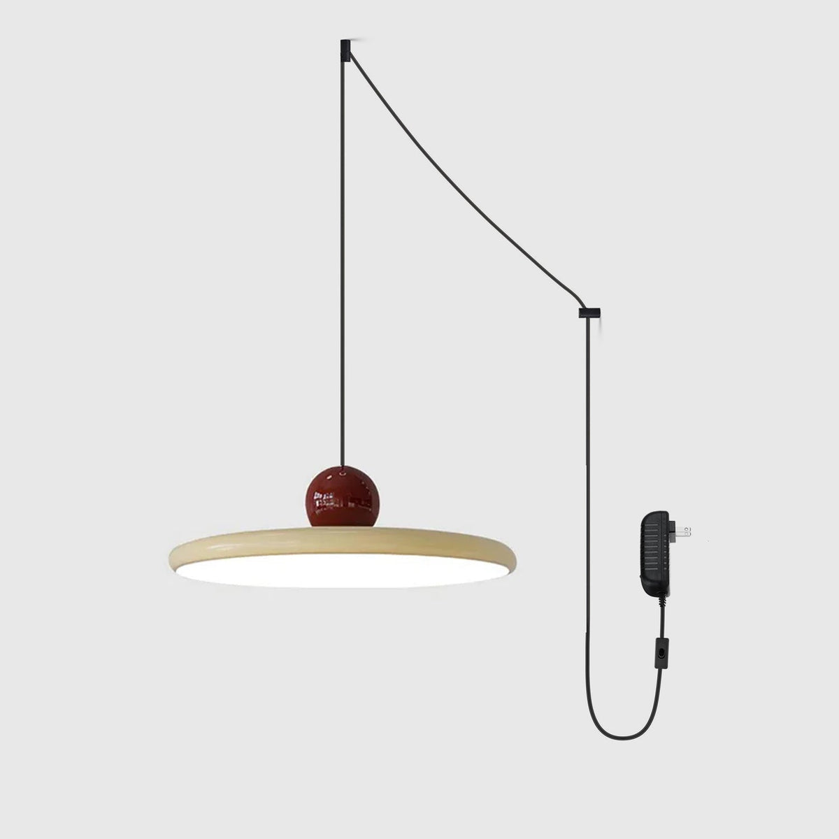 Round Flush Mount LED Ceiling Light Fixture with Adjustable Color Temperature for Kitchen Island Dining Room Bedroom Living Room Modern Indo