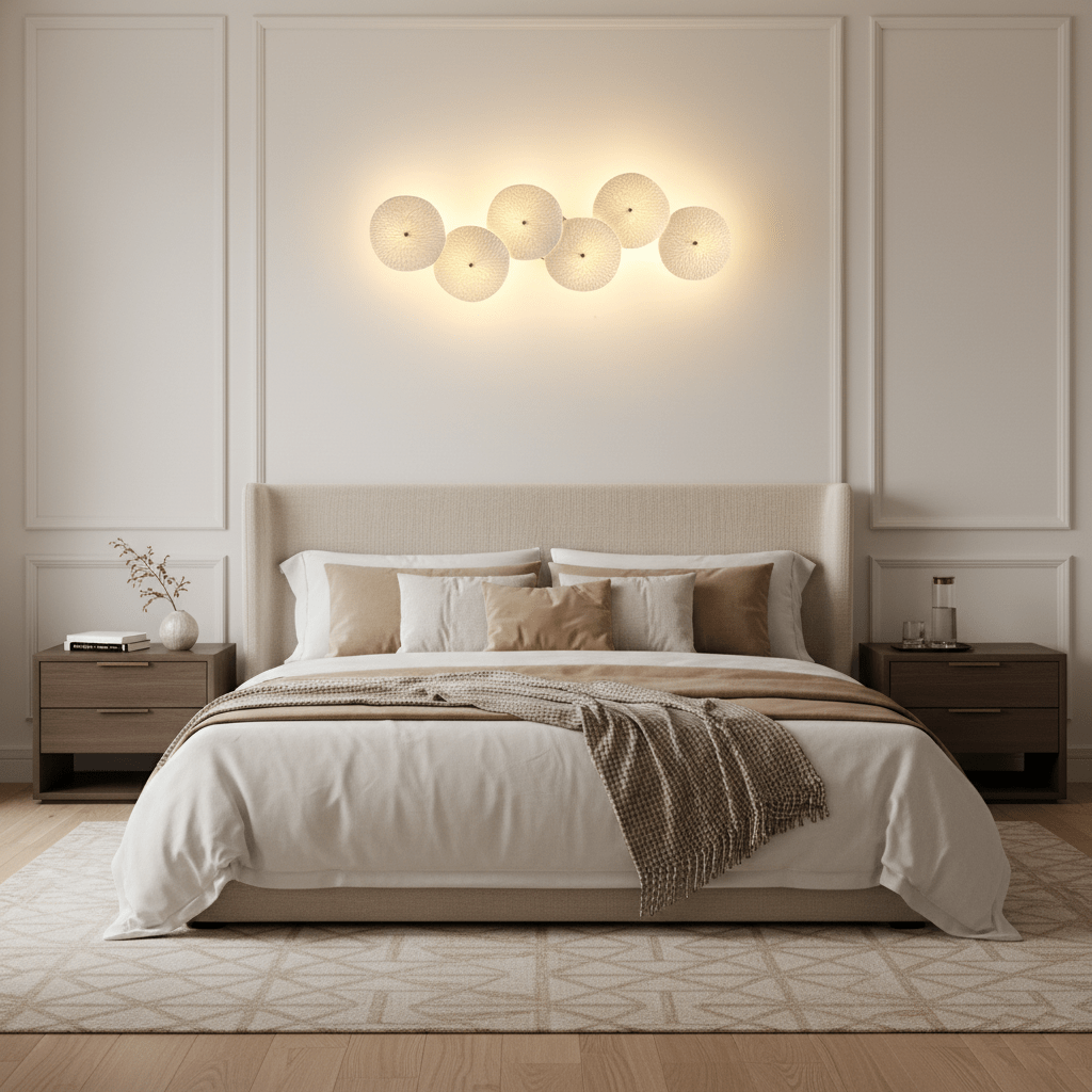 Sculpted Petal Sconce Gold White LED Art Deco Fixture Hallway Living Room Meditation Bedroom Accent 19.7 in Wall Mount Indoor Lighting