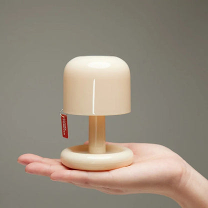 Lumia Mushroom Night Light - Portable PC Lamp, Soft Glow