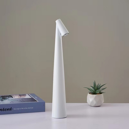 Rechargeable LED Desk Lamp 14 Inch Aluminum Portable Light for Nightstand Office Study Room Wireless Illumination 3000K