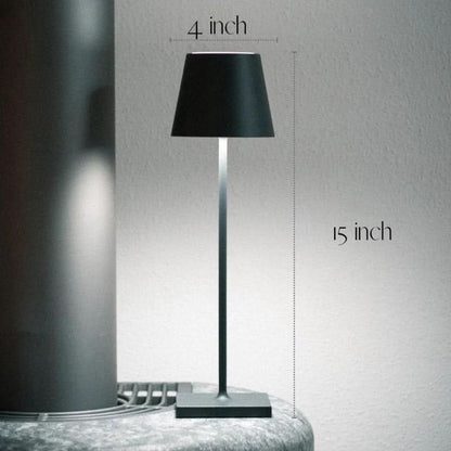 LUXNEST – Cordless LED Table Lamp with Adjustable Brightness