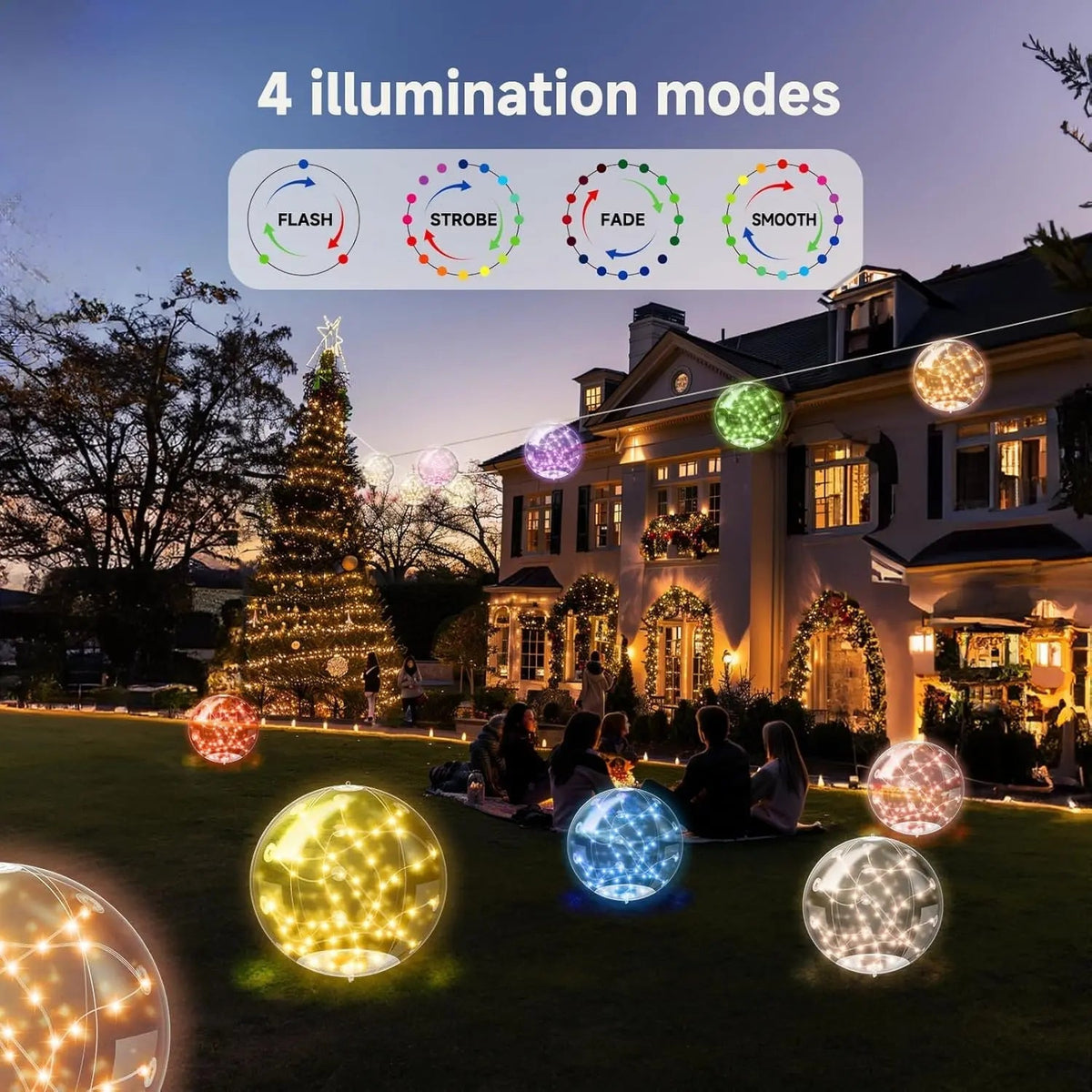 Luminous Oasis | Solar Floating Pool Lights with Waterproof Design & Color Changing Features for Enchanting Evenings