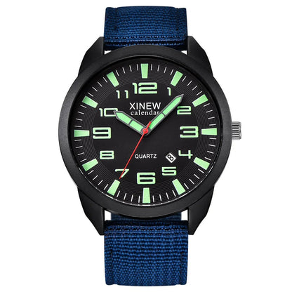 Lumo Collection | Quartz Watch with Luminous Dial & Calendar Function | Sleek Design for Everyday Style