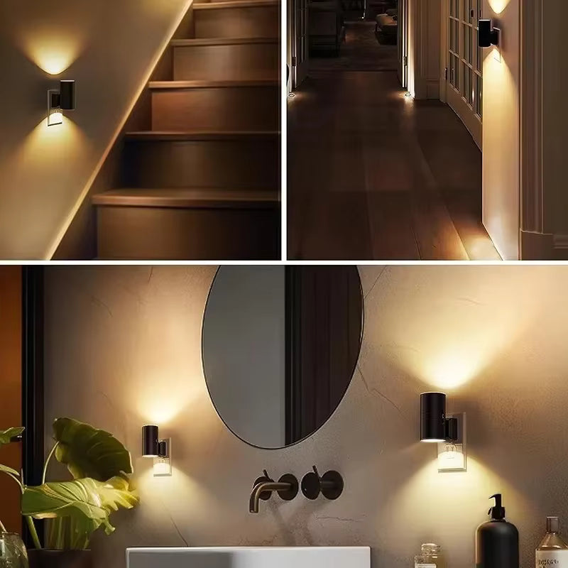 Lumora | Smart Dimmable LED Night Light with Dusk-to-Dawn Sensor | Adjustable Brightness for Safe Navigation