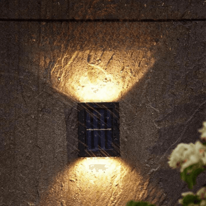 Lumos Solar Lights - Wireless ABS Plastic Outdoor Light Fixtures, Weatherproof