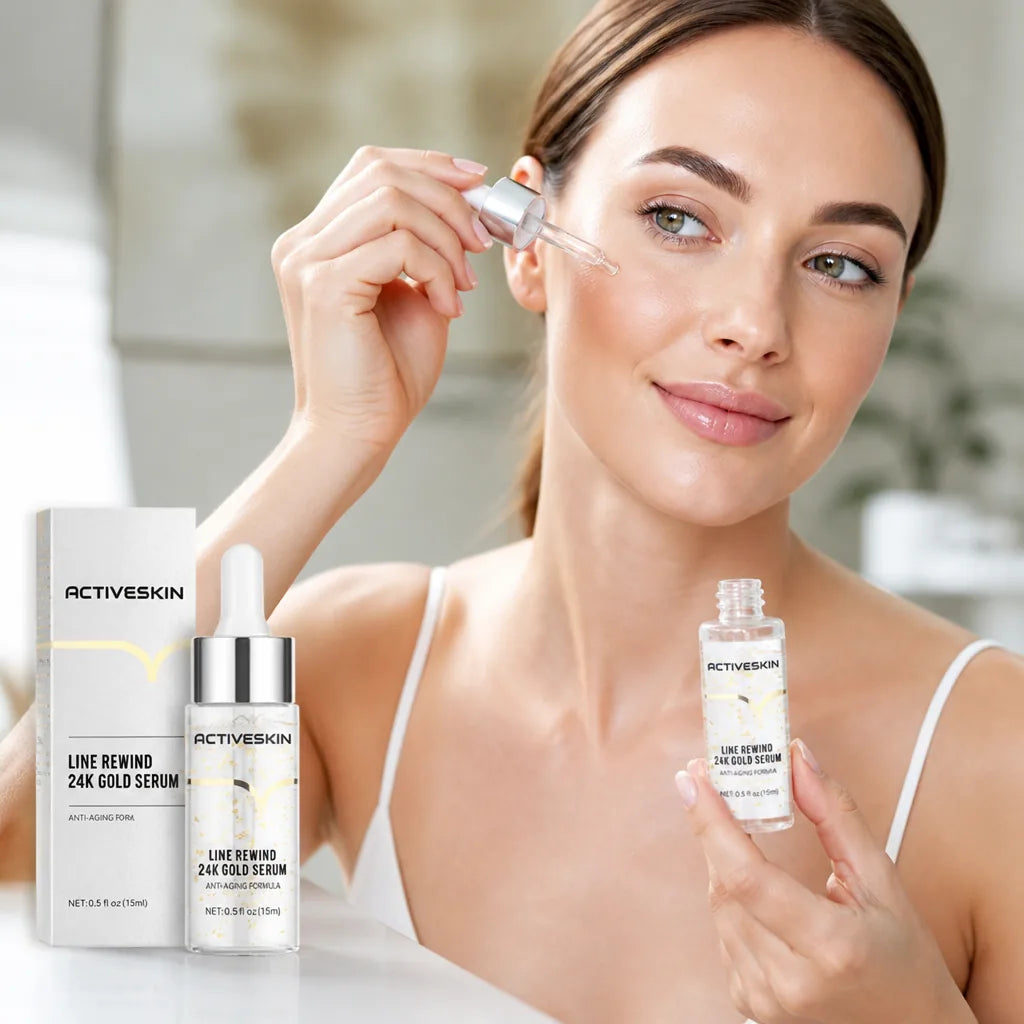 Sérum anti-âge à l'or 24K et à l'acide hyaluronique