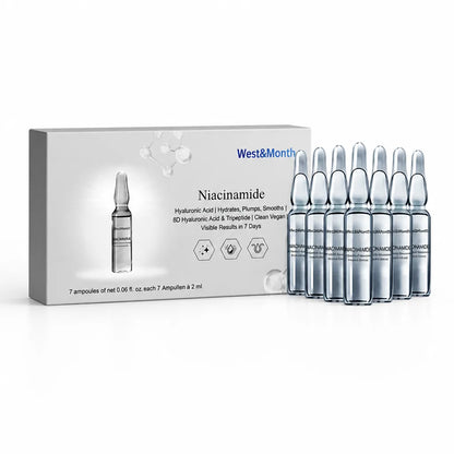 Anti-Aging Serum Collagen Peptides Hydrating Brightening 7 Bottles