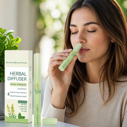 Inhalateur d'aromathérapie aide respiratoire huiles essentielles naturelles