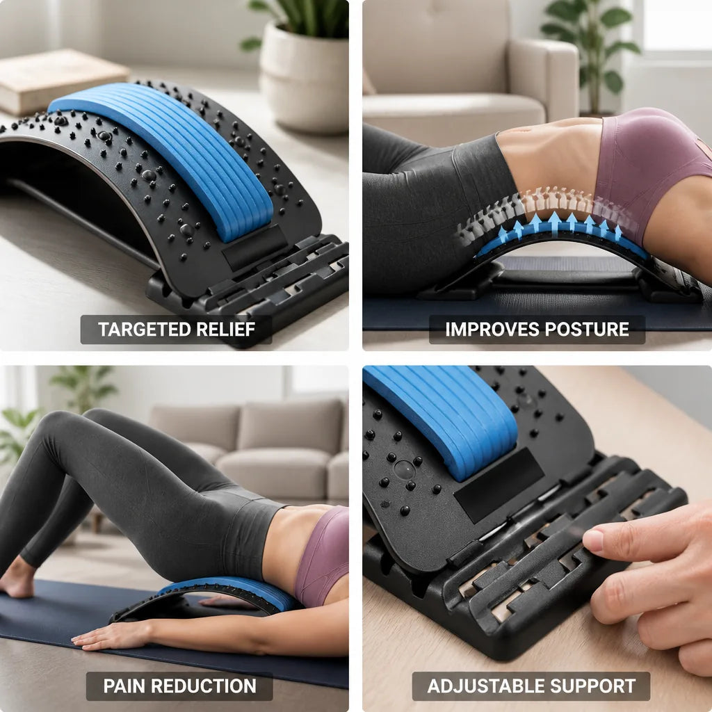 Correcteur de posture ergonomique et soulagement des douleurs dorsales