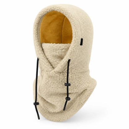 Cagoule convertible et coupe-vent ajustable