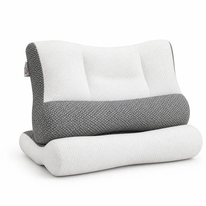 Cervical Support Pillow Ergonomic Contour Breathable Soy Fiber & Polyester