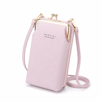 Crossbody Phone Bag Detachable Strap & Card Slots
