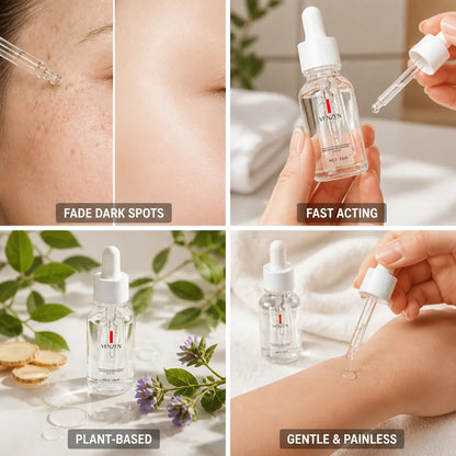 Sérum correcteur de taches brunes à action rapide d'origine végétale