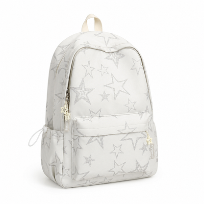 Durable Star-Patterned School Backpack