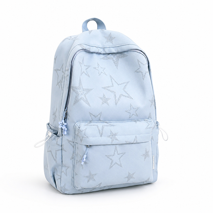 Durable Star-Patterned School Backpack