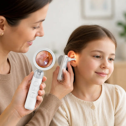 Ear Camera HD Display & Recording Angled Silicone Tips