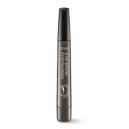 Eyebrow Pen Four-Prong Tip Waterproof & Smudge-Proof