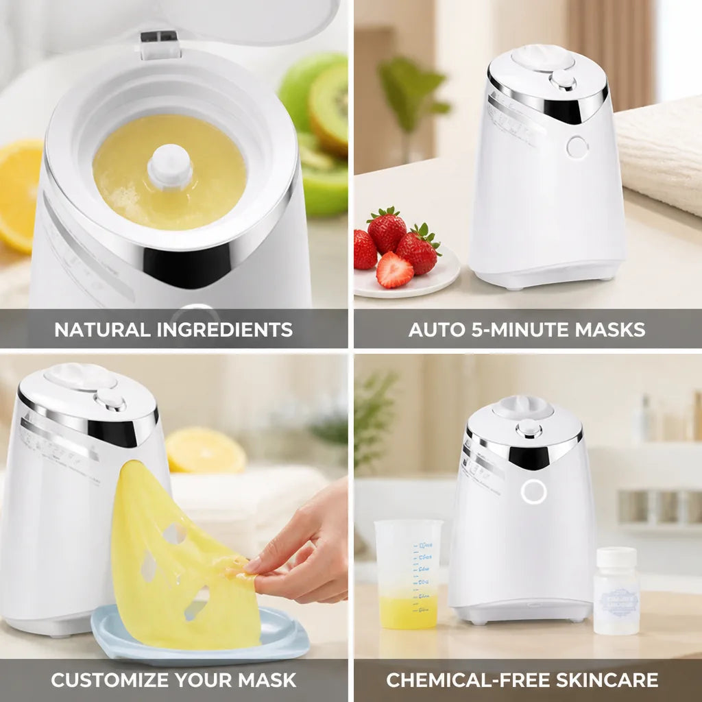 Machine à masque facial automatique, une touche, 5 minutes