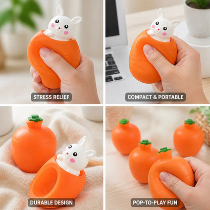 Lot de 2 jouets anti-stress à presser et faire éclater