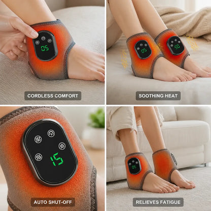 Foot & Leg Massager Cordless Heated Compression