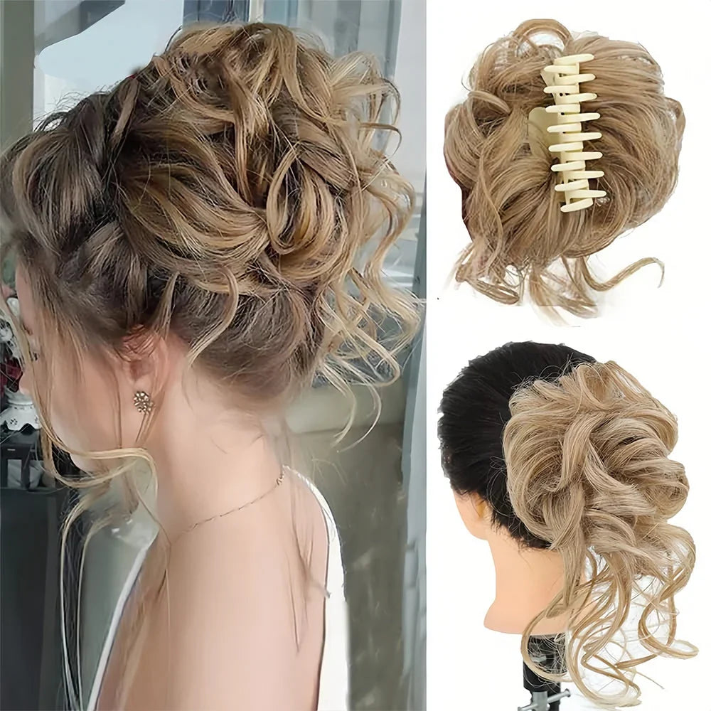 Hair Bun Volumizing Heat-Resistant Adjustable Fit